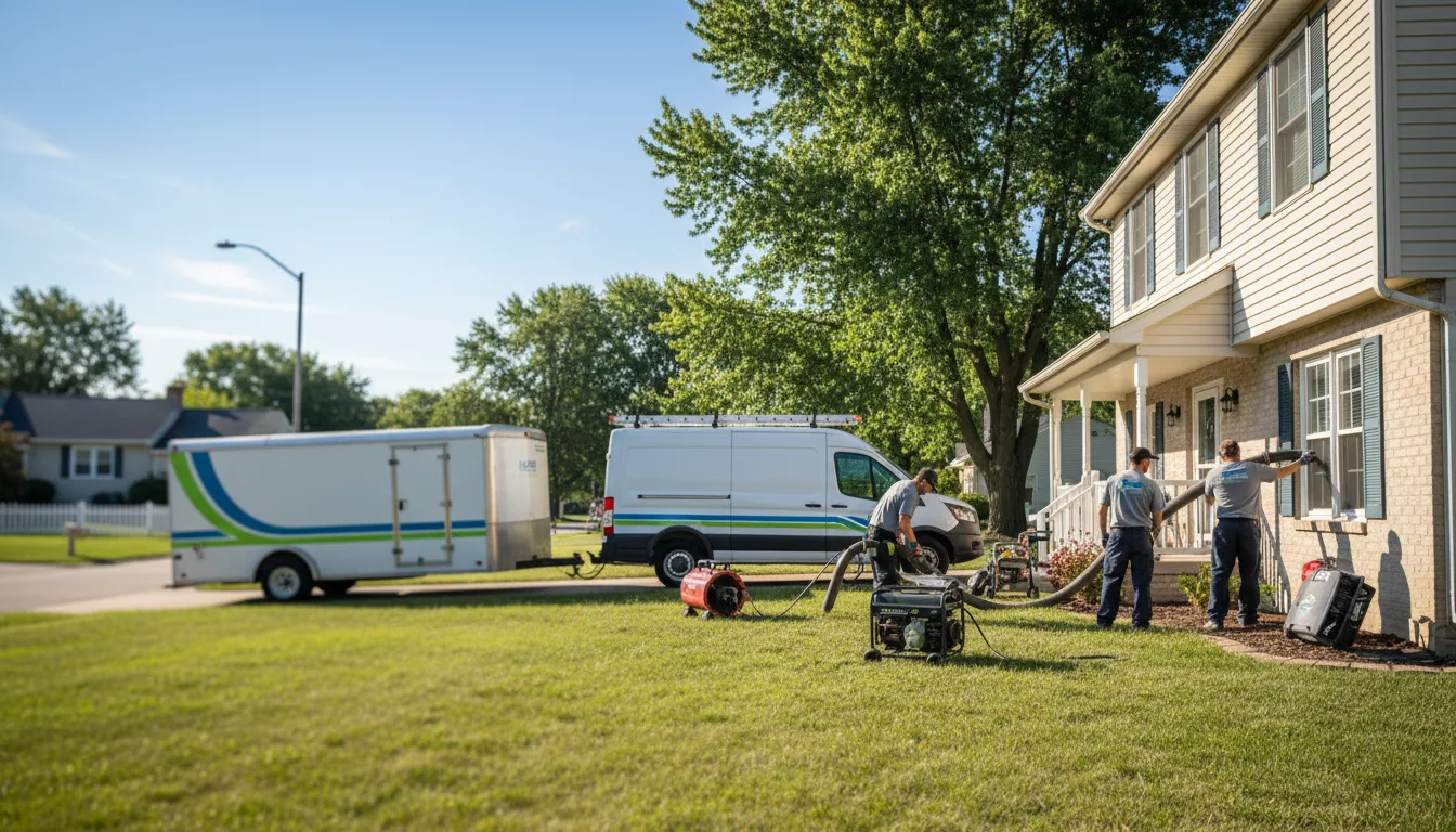Flooded Basement Restoration And Cleanup With Repair in Fort Totten, ND near me